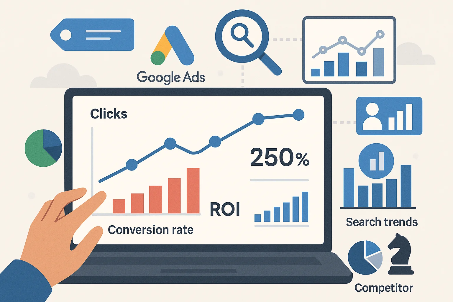 AI-Powered Google Ads Marketing Analytics Dashboard